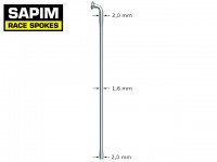 Sapim Speiche Race 2.0/1.8/2.0 weiss 258mm